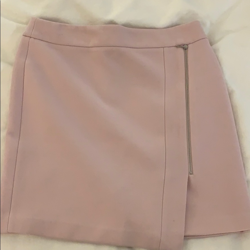 WHBM A-line Pale Pink Skirt